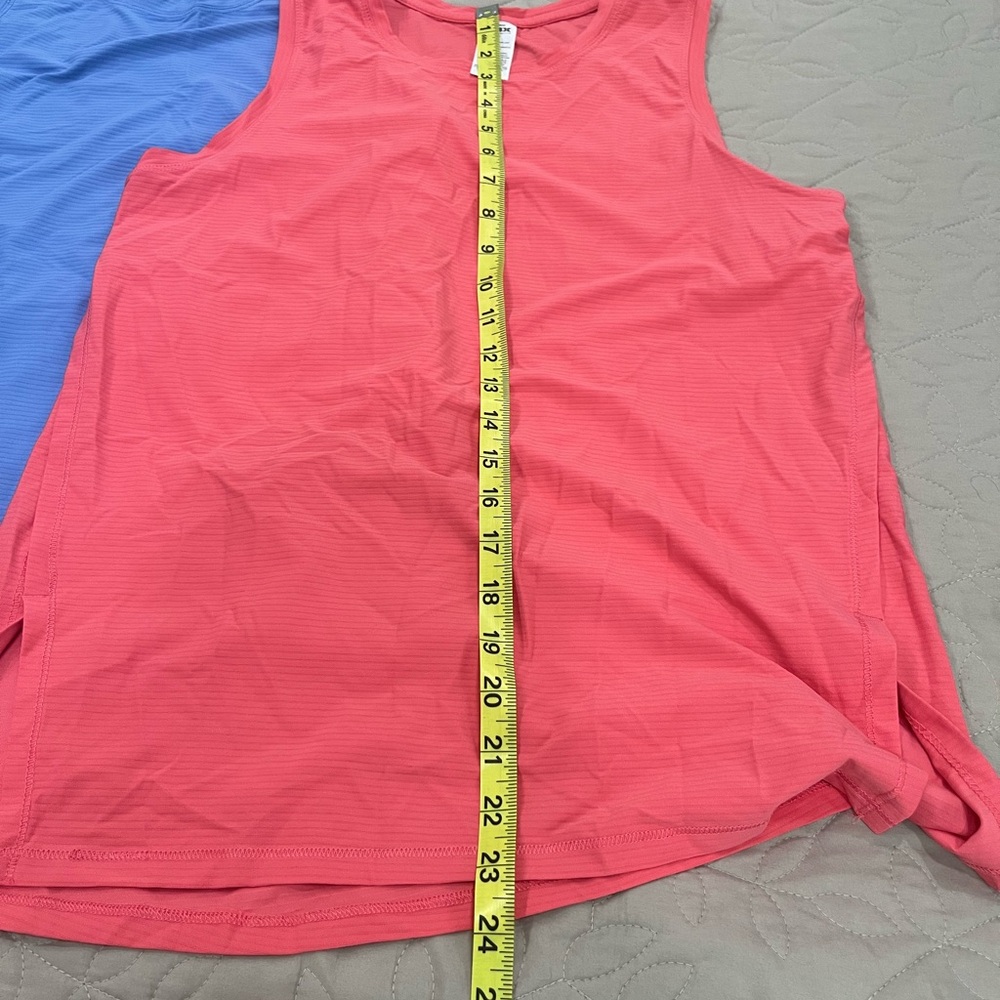 RBX Coral and Blue Sleeveless Tank Tops - Picture 6 of 6